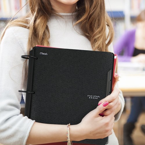 Flex Refillable Notebook + Study App, College Ruled Paper and 1-1/2 Inch Tech... - Picture 7 of 8