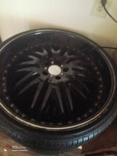 22 inch black rims set of 4