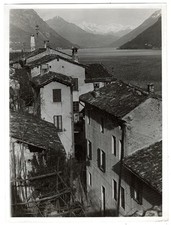 Georg Fiedler – vermutlich Gandria am Luganersee, Silbergelatineabzug um 1930