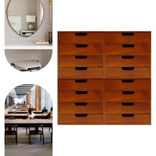 4 Pcs Drawer Cabinet Set Desktop Multi-level Drawer Storage Organizers New