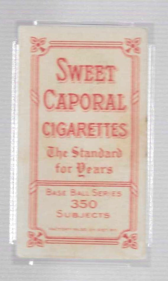 1909 T206 SWEET CAPORAL 350/30 TOBACCO BASEBALL CARD JAKE ATZ PSA 3.5 WHITE SOX view 5