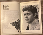"Dracula"    Souvenir Program Program 1978 TONY AWARD WINNER Staring RAUL JULIA — photo 2