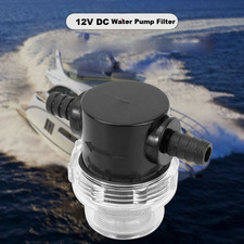 RV Water Pump Strainer 3/8 Hose Barb Mesh Filter Screen Inline 12V Dc Twist-on