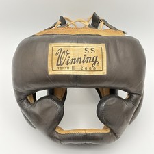 Winning Vintage Boxing Head gear H-2000 Black...