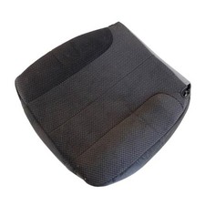Left Driver Side Bottom Cloth Perforated Bottom Seat Cover Dark Gray