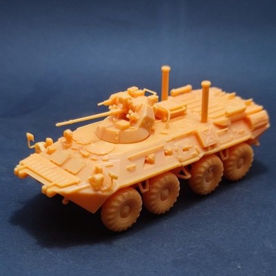 3D Printed 1/72 Russian BTR-82A Armored Vehicle Unpainted Model Kit
