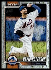 2026 Topps Series 1 Holo Foil David Peterson New York Mets #215