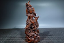 The Old Collection of Boxwood, The Imperial Dragon,and The Free Spirited Guanyin
