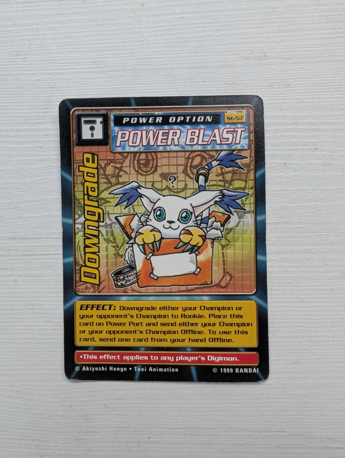 Digimon Downgrade St-57 - 1999 - Bandai Trading Card