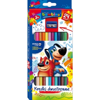 5903235025846 Bambino Kredki OłóWkowe Dwustronne 12 KoloróW Bambino