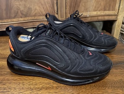 Nike Air Max 720 Men's Shoes Black-Hyper Crimson-Red Size 11