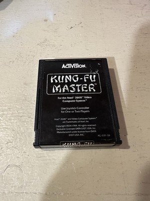 Vintage Kung-Fu Master Atari 2600 Game Cartridge - Good Condition 