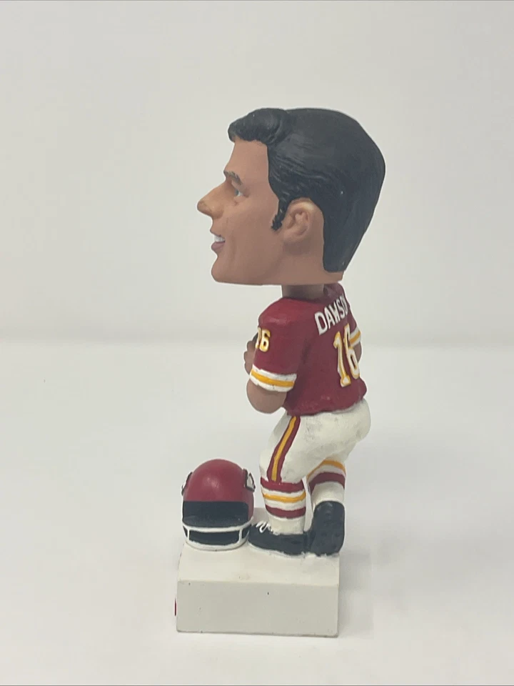 Kansas City Chiefs Len Dawson 40 Aniversario Bobblehead Salón de la Fama Sin Caja Foto 2 de 4