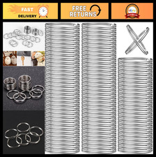 900PCS Split Key Rings for Keychains Crafts - 1 Inch 25mm Bulk Set
