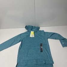 New All in Motion Girls XL PolySpandex Long Sleeve Athletic Hoodie w Thumb Holes