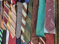 Ties 24 LOT Various Designer Patterns, Brands,Colors Exc. Cond.