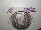 1915S Barber Silver Quarter F-VF Details 700M Key Date Nice Coin See Pics