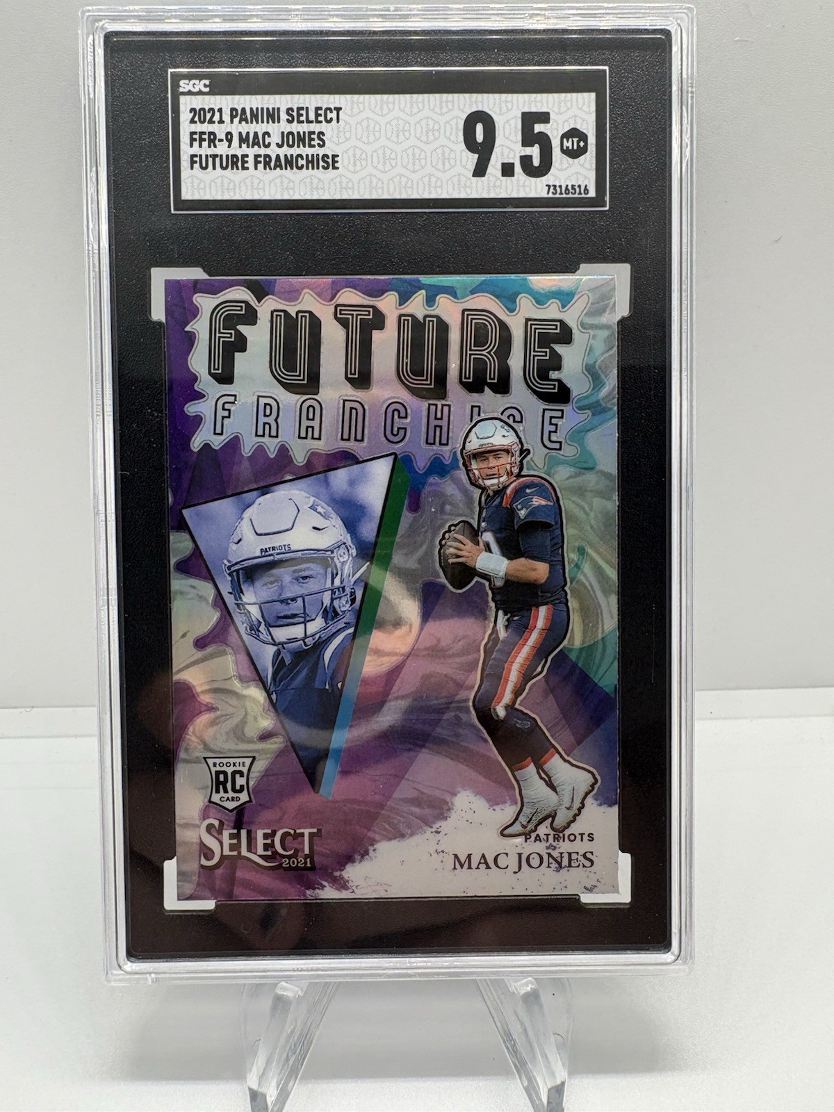 Mac Jones Panini Select Future Franchise #FFR9 Base