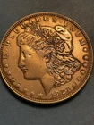 1921 d Morgan Silver Dollar