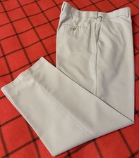 Haggar Men's Expandable Waist Size 36x29 Premium Comfort Dress Pants Flat Front