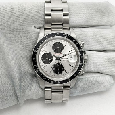 2000 Tudor Tiger Prince Date 79260 40MM Silver Dial Stainless Steel H-Serial
