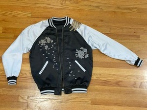 コレクション JAPANESE EMBROIDERED JACKETS/ VOL1,2 VINTAGE 1950 50s SUKAJAN EAGLE EMBROIDERY WWII ERA JAPAN