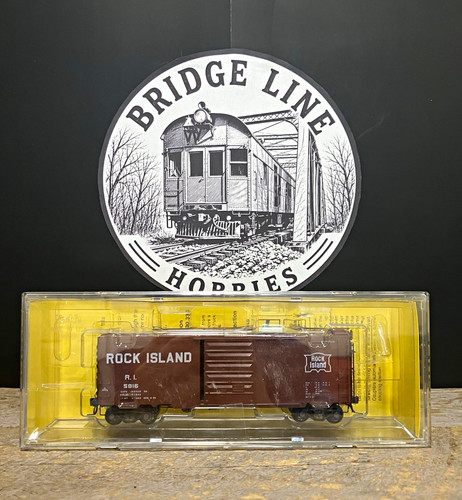 Coche de caja Kadee escala HO Rock Island Road #5816 40' PS-1 / 5234 | Condition: Used