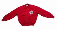 Vintage Don’t Tax My Beer Drinkers Jacket Red Uncle Sam USA Made 1980s Pla Jac