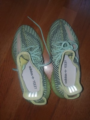 Adidas Sneaker Yeezy Boost 350 V2 Damen Gr. 38,5 UK 6 Sneakers Turnschuhe grün 