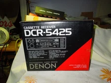 DENON DCR-5425 Car Audio Stereo Cassette Receiver Rare Vintage Brand New