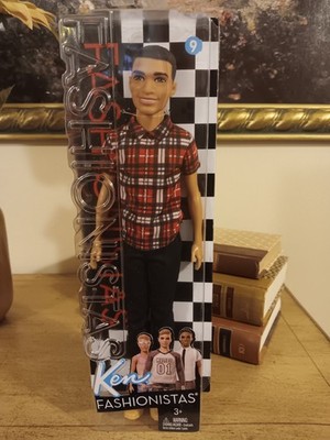 2016 Barbie Fashionistas Plaid On Point Ken Doll. #9. NRFB