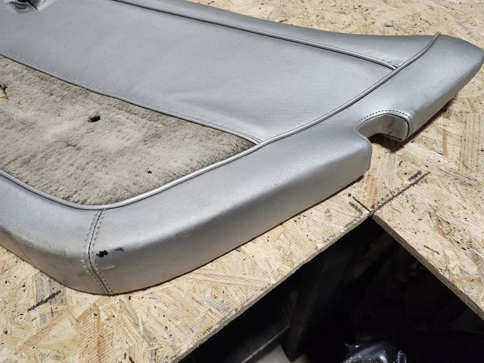 Painel interno direito de guarnição de porta passageiro lateral pace carro prata 78-82 C3 Corvette - Imagem 4 de 4