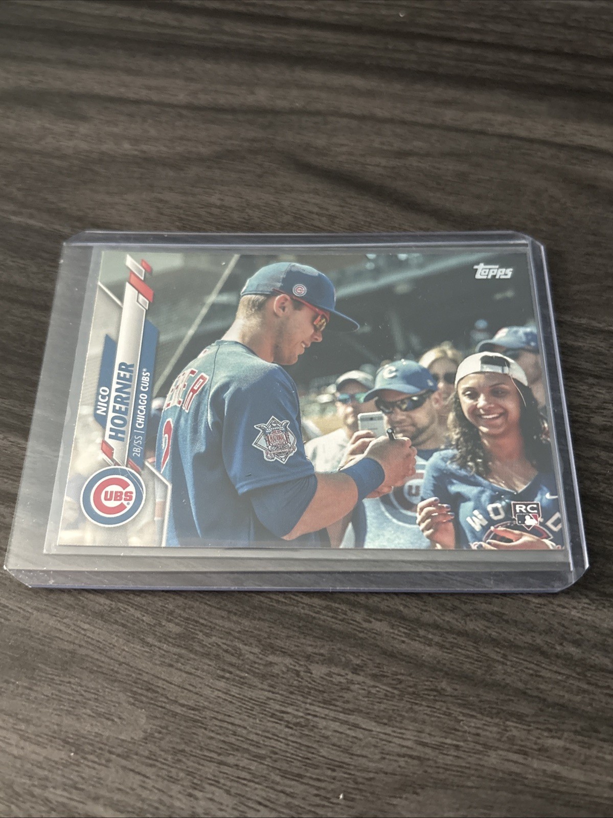 2020 Topps Update Series #U-251 Nico Hoerner SP Photo Variation Rookie RC Cubs