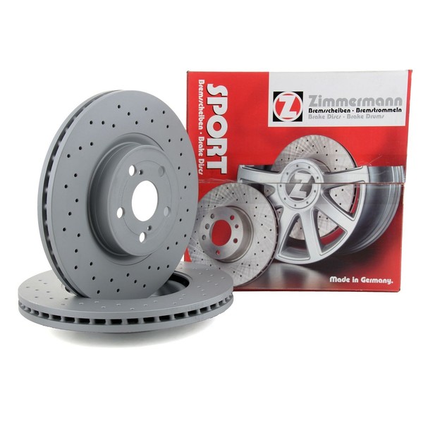 Zimmermann Sport Bremsscheiben FüR Toyota Avensis (T25) 2.0 2.4 2.0D-4D Vorne-image