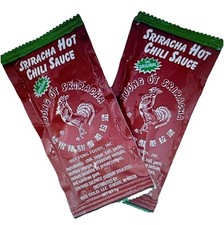Sriracha Hot Chili Sauce Packets, On-The-Go Packet, 7 Gram Packets 50-Pack 