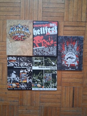 Facedown Hellfest Eastpak Resistance Tour 1+2 Ferret Music DVD Hardcore/Metal
