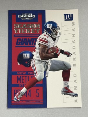 Ahmad Bradshaw 2012 Panini Contenders New York Giants #64   P658