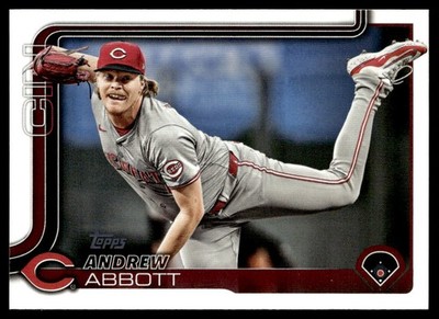 2025 Topps Andrew Abbott Cincinnati Reds #140