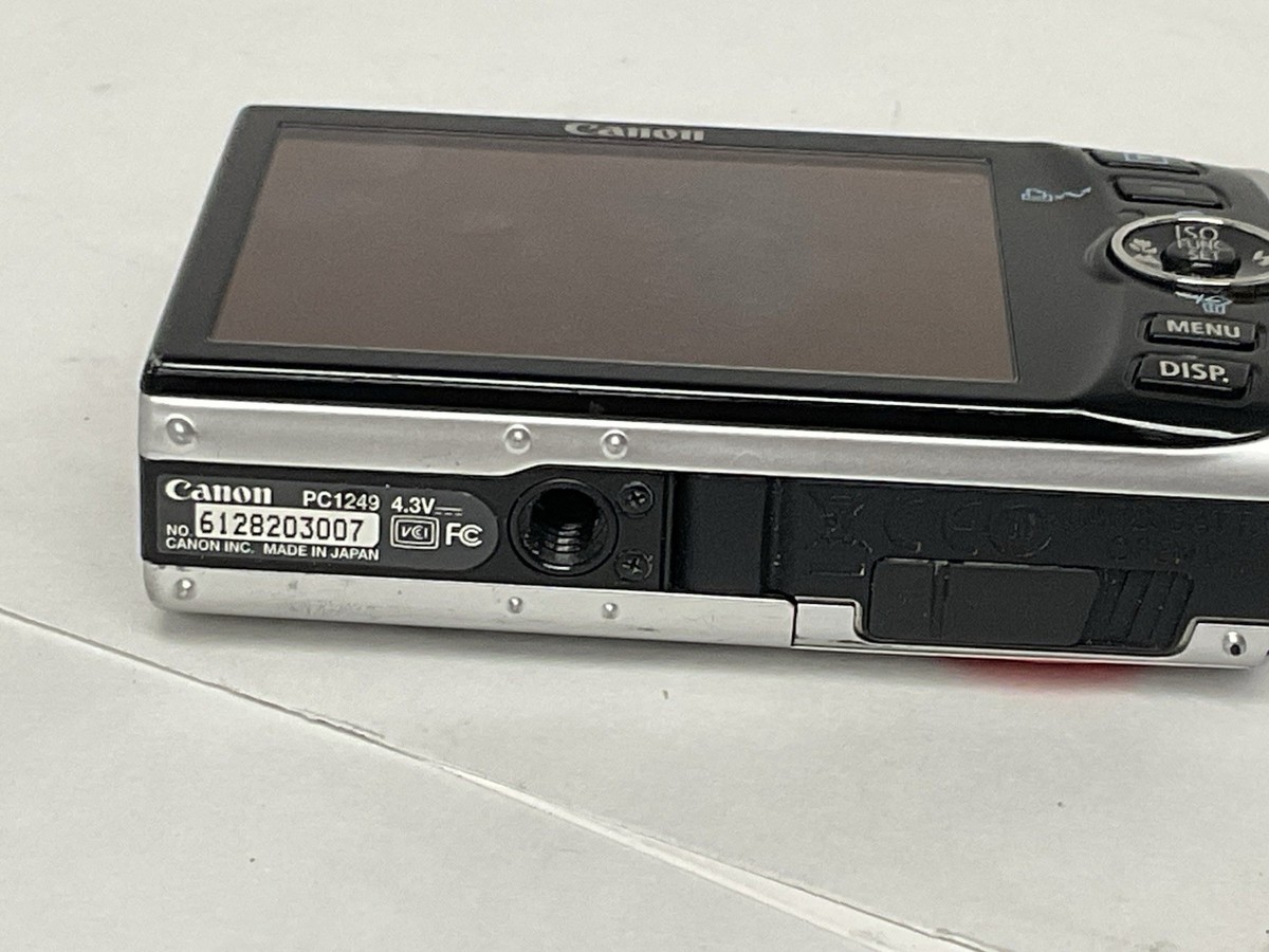 Canon pc1249 カメラ Canon】キャノン IXY DIGITAL 910 IS PC1249 通電デジタルカメラ をご