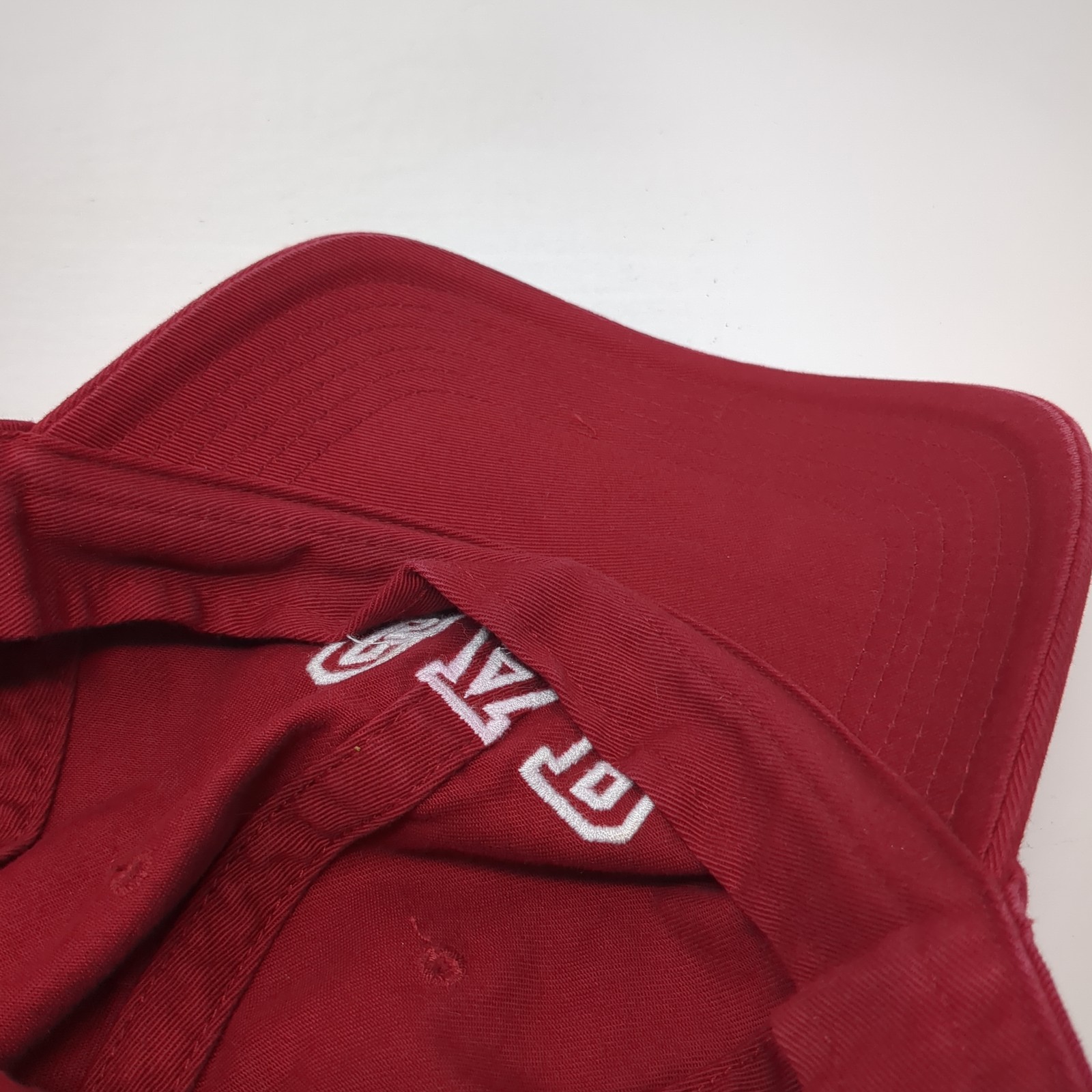 Gap Slideback Baseball Cap Red Large Adjustable E… - image 8