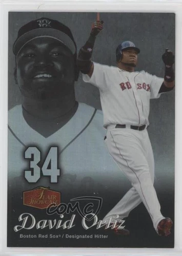 2006 Flair Showcase David Ortiz #10 HOF