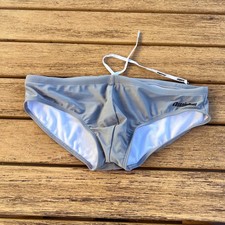 aussieBum Men Grey Swish swim brief bikini Swimwear size L
