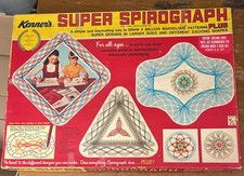Vintage 1969 Kenner's Super Spirograph-Incomplete