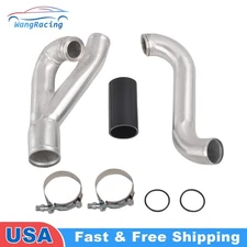 Aluminum 2" inch Turbo Outlet Charge Pipe Kit For BMW 335i 335is N54 3.0L 07-13