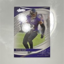 2025 Panini Absolute Derrick Henry #86 Baltimore Ravens NFL Football Card