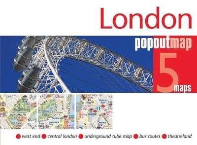 London PopOut Map: pop-up city street m..., Popout Maps