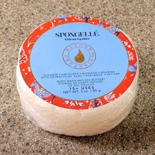 spongelle citrus lychee body wash infused buffer