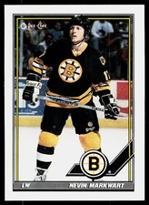 1991-92 O-Pee-Chee Nevin Markwart #238 Boston Bruins