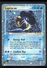 Pokémon TCG Lapras EX Holo Card 99/109 Ruby and Sapphire 2003 MP-HP on eBay