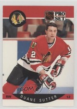 1990-91 Pro Set Duane Sutter (No Stripe) #61 0da0